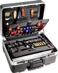 B&W tool.case go - Hartschalentasche f&uuml;r Werkzeuge - robustes Aluminium - Schwarz
