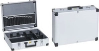 allit Werkzeugkoffer AluPlus Tool >L< 44-1, silber unbest&uuml;ckt, Alu-Rahmen mit