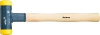 Wiha 02092 R&uuml;ckschlagfreier Schonhammer mit Hickory-Holzstiel 320 g (02092)