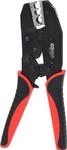 KS TOOLS Crimpzange f&uuml;r isolierte Kabelschuhe, 220mm (115.1425)