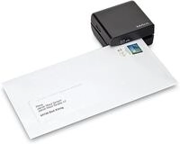 Maul 75618-90, MAUL Elektrischer Brief&ouml;ffner, Batteriebetrieb, schwarz Schneidr&auml;der