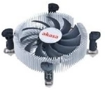 Akasa AK CC7122BP01 - Prozessork&uuml;hler - (f&uuml;r: LGA775, LGA1156, LGA1155) - Aluminium