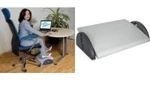 WEDO Fu&szlig;st&uuml;tze Relax Plus, h&ouml;henverstellbar, lichtgrau (275 1037)