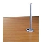 Lindy Desk Clamp Pole - Montagekomponente (C-Klammer, Montagestange) f&uuml;r