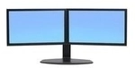 Ergotron Neo-Flex Dual LCD Lift Stand - Aufstellung f&uuml;r 2 LCD-Displays - Schwarz -
