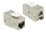 DeLOCK Keystone module - Modulare Eingabe - RJ-45 (Packung mit 24) (86479)