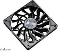 Akasa AK-FN078, Akasa AK-FN078 - Ventilator - 12 cm - Schwarz - 12V - 120 x 120 x 15