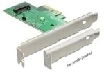 Delock PCI Express x4 Karte > 1 x intern NVMe M.2 Key M 80 mm - Low Profile Form