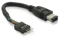 Delock 82379, DeLOCK - IEEE 1394 cable - FireWire, 6-polig (M) - 16,5 cm (IEEE 1394)