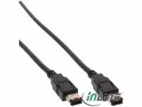 InLine 34001, INLINE - IEEE 1394-Kabel - FireWire, 6-polig (M) zu FireWire, 6-polig
