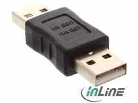 InLine 33441, InLine USB 2.0 Adapter, Stecker A auf Stecker A (33441)