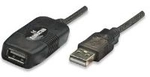 Manhattan USB2.0 Active Extension Cable - USB-Erweiterung - USB2.0 - 4-polig USB Typ