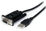 StarTech .com 1 Port USB Nullmodem RS232 Adapter Kabel - USB 2.0 auf Seriell...