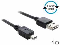 Delock 83362, DeLOCK EASY-USB - USB-Kabel - USB Typ A, 4-polig (M) - Mini-USB, Typ B