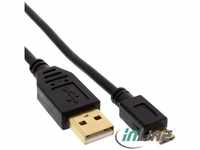 InLine 31720P, INLINE - USB-Kabel - Micro-USB Typ B (M) zu USB (M) - USB 2.0 - 2 m -