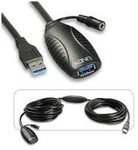 Lindy 10m USB 3.0 Aktivverl&auml;ngerung 10m USB 3.0 Verl&auml;ngerung am USB-Anschluss Typ A
