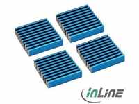 InLine 33955H, INLINE - Speicherkühler - Blau, Hellblau (Packung mit 4)