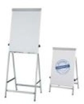 MAUL HEBEL Flip-Chart f&uuml;r Wand- oder T&uuml;r-Befestigung, silber magnethaftend,