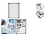 NOBO Plakatrahmen 500 x 700 mm, inklusive Befestigungsset 32 mm silber eloxierter