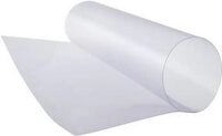 FRANKEN Ersatzfolie f&uuml;r Plakatst&auml;nder, DIN A0, transparent 839 x 1.189 mm,