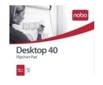 NOBO Flipchart-Block, Format: DIN B1 (B)584 x (H)483 mm blanko, wei&szlig;, 70 g-qm, 40