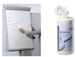 DURABLE Whiteboard Clean Reinigungst&uuml;cher Box a 100 St wei&szlig; (575902)