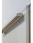 FRANKEN Flipchart-Blockhalter silber magn.m.verstellb. Aufhaengep.f bis zu 60 Blatt