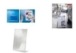 sigel Tischaufsteller, Acryl, DIN A3 hoch, schr&auml;g, glasklar einseitige