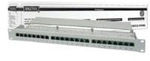 Digitus M-CAB - Patch Panel - RAL 7035 - 1U - 24 Ports (DN-91524S)