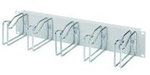 Rittal DK - Kabelf&uuml;hrungsplatte f&uuml;r Schaltschrank - RAL 7035 - 2U - 48,3 cm (19)