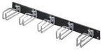 Rittal DK - Kabelf&uuml;hrungsplatte f&uuml;r Schaltschrank - RAL 9005 - 1U - 48.3 cm (