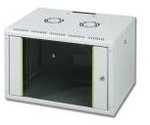 DIGITUS&reg; 7HE Wandgeh&auml;use - Grau, RAL 7035 - 48,3 cm (19) (DN-19 07-U)