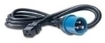 APC - Stromkabel - IEC 60320 C19 zu IEC 60309 (M) - 2,5m - Schwarz - f&uuml;r P/N: