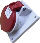 MENNEKES 3473 CEE Anbausteckdose TwinContact 16 A 5p Rot (3473)