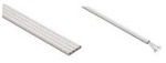 hama Kabelbr&uuml;cke-Set, halbrund, L&auml;nge: 1,0 m, wei&szlig; universell als Wand-, Sockel-