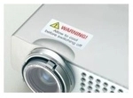 Avery TripleBond Labels L6140 - Permanentklebeetiketten - wei&szlig; - 25,4 x 45,7 mm -