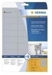 HERMA SuperPrint LaserCopy - Selbstklebende matte Polyesterfolienetiketten - Silber -