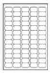 AVERY Zweckform Mini-Kennzeichnungs-Etiketten, neongelb 38,1 x 21,2 mm, f&uuml;r