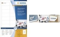HERMA Special - Wiederverwendbare, selbstklebende, matte Adressetiketten aus Papier -