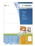 HERMA Premium - Permanent selbstklebende, matte laminierte Papieretiketten - wei&szlig; -