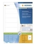 HERMA SuperPrint - Adressetiketten - wei&szlig; - 33,8 x 88,9 mm - 1600 Stck. (100 Bogen x