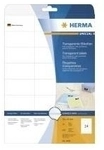 HERMA SuperPrint - Folienetiketten - durchsichtig - 37 x 70 mm - 600 Stck. (25 Bogen