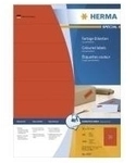 HERMA Special - Permanent selbstklebende, matte Papieretiketten - Rot - 70 x 37 mm -