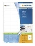 HERMA Premium - Permanent selbstklebende, matte laminierte Papieretiketten - wei&szlig; -