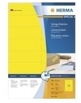 HERMA SuperPrint - Selbstklebende Etiketten - Gelb - 37 x 105 mm - 1600 Stck. (4256)
