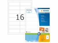 HERMA 4672, HERMA SuperPrint - Etiketten - weiß - 33,8 x 96,5 mm - 1600 Stck. (100
