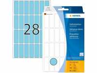 HERMA 2363, HERMA - Matte, permanente selbstklebende Papieretiketten - Blau - 13 x 40