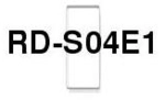 brother RD-S04E1 Papier-Etiketten, 76 x 26 mm f&uuml;r P-touch, TD-4000, TD-4100N, 1.552