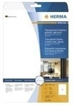 HERMA Special - Selbstklebende Glanzfolie - durchsichtig - A4 (210 x 297 mm) - 25