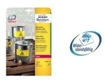 Avery Zweckform - Paper - Polyester - Gelb - 99,1 x 139 mm 80 Etikett(en) (20 Bogen x